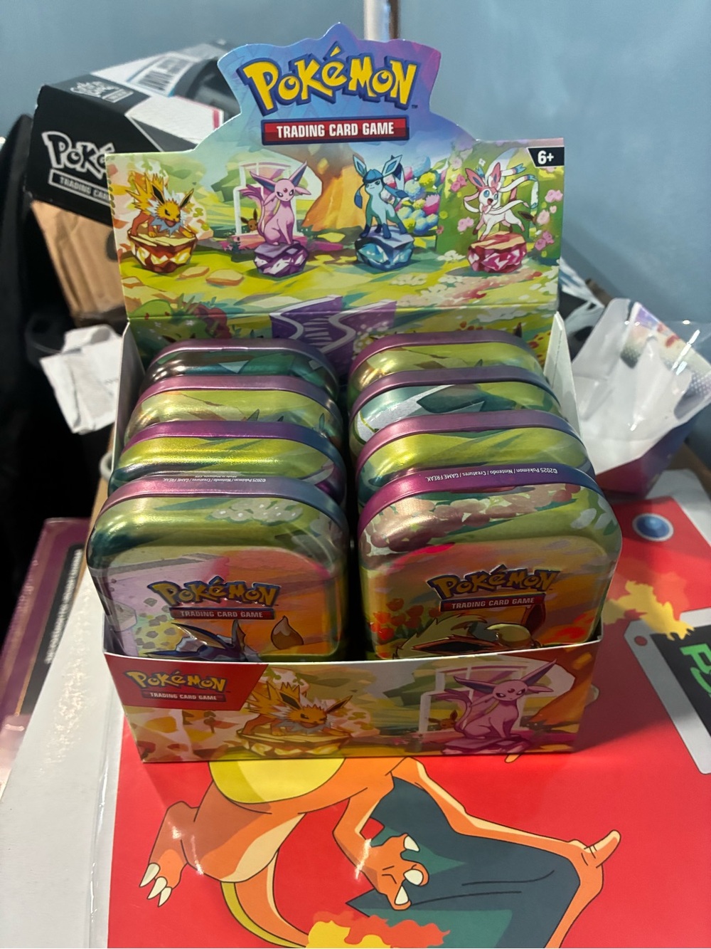 Trading Card Game Eeveelutions Tin - Multi Color